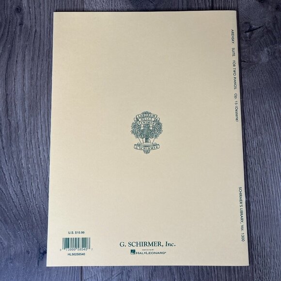 Arensky Suite Op 15 Piano Duet Sheet Music  Schirmer’s Library Vol 1300 - Picture 3 of 5